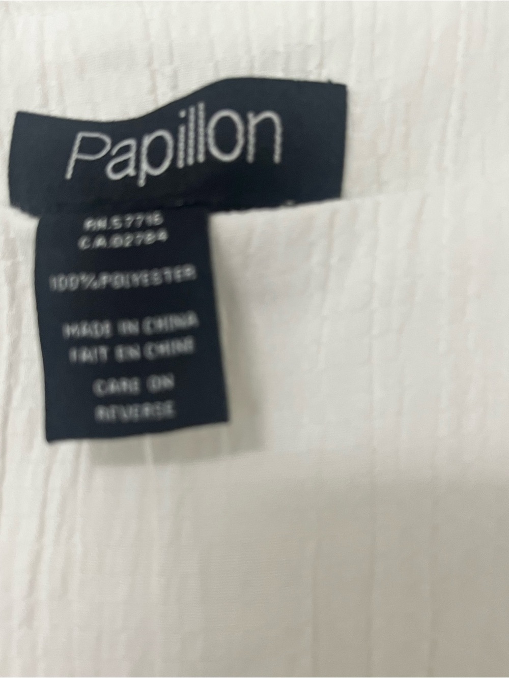 PapillonTextured White Sleeveless Sundress - Picture 4 of 4